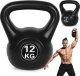 Kettlebell kettle 12 kg do ćwiczeń hantla kula odważnik obciążenie ciężar fitness ModernHome 1