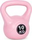 Kettlebell kettle 10 kg do ćwiczeń hantla kula odważnik obciążenie ciężar fitness różowy ModernHome 2