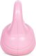 Kettlebell kettle 10 kg do ćwiczeń hantla kula odważnik obciążenie ciężar fitness różowy ModernHome 4