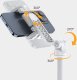 Kijek SELFIE Stick Statyw 1,44m na Magnes MagSafe Telefon Smartfon + PILOT / TT88 9