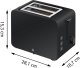 WMF Stelio Toaster    deep black 6