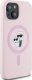 Case Karl Lagerfeld Silicone Karl&Choupette MagSafe for iPhone 15 Plus pink 3
