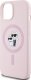 Case Karl Lagerfeld Silicone Karl&Choupette MagSafe for iPhone 15 Plus pink 5