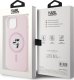 Case Karl Lagerfeld Silicone Karl&Choupette MagSafe for iPhone 15 Plus pink 7