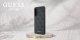Case Guess 4G Metal Gold Logo for Samsung Galaxy A56 black 8