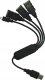 HUB USB PremiumCord PremiumCord USB2.0 HUB 4-portový Black cable 3