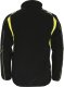 LH-TAYGER  Bluza ochronna męska stójka dzianina polar 100% 2 kieszenie rękawy wykończone lamówką pasy odblaskowe softshell 4-kierunkowy stretch 100% poliester 150D membrana TPU M 4