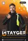 LH-TAYGER  Bluza ochronna męska stójka dzianina polar 100% 2 kieszenie rękawy wykończone lamówką pasy odblaskowe softshell 4-kierunkowy stretch 100% poliester 150D membrana TPU M 5