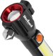 Latarka Taktyczna LED Mocna ZOOM USB 200m młotek nóż magnes Rebel 1
