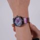 Zegarek damski Guess GW0748L3 CYRKONIE fioletowy 9