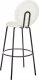 Beliani Krzesło barowe Zestaw 2 Boucle Biały EMERY 7