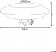 Lampa stołowa Beliani Lampa stołowa ze słomy MENTIRI 11