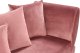 Beliani Szezlong welurowy z pojemnikiem prawostronny różowy MERI II 10