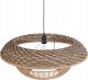 Lampa wisząca Beliani Pleciona lampa wisząca naturalna KIDEPO 5