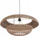 Lampa wisząca Beliani Pleciona lampa wisząca naturalna KIDEPO 6