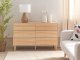 Beliani Komoda jasne drewno SHARPE 2