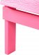 Beliani Krzesło ogrodowe MDF Różowy ADIRONDACK 7