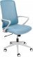 Krzesło biurowe Beliani Fotel biurowy Błękitny EXPERT 1