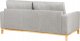 Beliani Sofa 2-osobowa szara SIGGARD 5