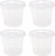 Plast Team Zestaw 4 Pojemników Do Zamrażalki Helsinki 300ml 1590... 3