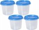 Plast Team Zestaw 4 Pojemników Do Zamrażalki Helsinki 300ml 1590... 7