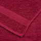 vidaXL Ręczniki, 2 szt., bordowe, 100x200 cm, bawełna 100% 6
