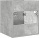 vidaXL Szafka pod umywalkę, szarość betonu, 41x38,5x46 cm 6