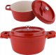 GARNEK PIEKARNIK HOLENDERSKI INDUKCJA DUTCH OVEN ALUMNIUM 28CM, 6,3L 1