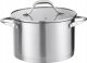 GARNEK Z POKRYWKĄ STAL NIERDZEWNA 18/10 (SS304) INDUKCJA GAZ 20CM 3L 1