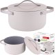 GARNEK INDUKCJA PIEKARNIK NON-STICK ZILAN Beige Chef 20CM, 2,7L 1