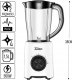 Blender kielichowy Zilan BLENDER KIELICHOWY MIKSER ZILAN 2 BIEGI + PULSE 500W 8