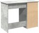 Biurko vidaXL Szare 102 cm x 50 cm 6