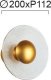 LAMP WALL GLAMOUR 9W 3K 1