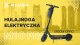 Hulajnoga elektryczna XRIDER M10 Pro - Aplikacja KERS 1000W PEAK  bateria LG 1
