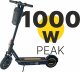 Hulajnoga elektryczna XRIDER M10 Pro - Aplikacja KERS 1000W PEAK  bateria LG 6