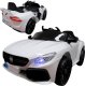 Auto na akumulator dla dzieci Cabrio F6 Białe 1