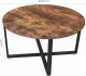 Stolik kawowy okrągły w stylu rustykalnym 6