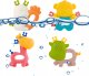 BabyOno Zestaw gryzaczkÃ³w dla niemowlÄt 4 sztuki 2