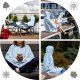 Bluzair Bluza Koc Hoodie Oversize Polska Błękitny 3