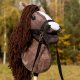 Hobby horse koń na patyku kiju dla dziecka duży A3 3