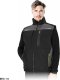 LH-VESTFOLD BS - Bezrękawnik ochronny męski stójka softshell oddychający 4 kieszenie dół regulacja troczki odblaski REGULAR splot twill 100% poliester membrana TPU polar 100%  305 g/m2 XL 1