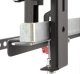 HAGOR VWH-1 Slim Videowall-Halterung Pop out fuer Displays von 107-140cm 42 bis 55Zoll Feinjustage Tiefe Tragl 35kg VESA max 600x400 6