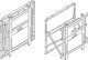 HAGOR VWH-1 Slim Videowall-Halterung Pop out fuer Displays von 107-140cm 42 bis 55Zoll Feinjustage Tiefe Tragl 35kg VESA max 600x400 7