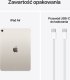 Tablet Apple iPad Air 11" 6 gen. 256 GB 5G Beżowy (MCG24HC/A) 2