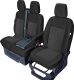 Pokrowce szyte na miarę do Ford Transit Custom (2018-2022) 2+1 3os 1