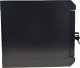 Szafa wisząca RACK 10'', 4U, 300mm, Netrack S-Line, czarna, drzwi szklane 1