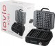 Gofrownica LOVIO PerfectCrisp LVWF002BK 2 GOFRY DUŻE CHRUPIĄCE 2200W DUŻA MOCNA SZYBKA regulacja czasu 1