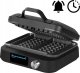 Gofrownica LOVIO PerfectCrisp LVWF002BK 2 GOFRY DUŻE CHRUPIĄCE 2200W DUŻA MOCNA SZYBKA regulacja czasu 5
