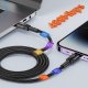 Boste Beauty Armor Series | Przewód, kabel USB-C do Lightning, do Apple iPhone, iPad, Szybkie ładowanie 20W, 2m 4