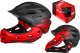Kask rowerowy Full Face Kellys SPROUT 022 anthracite/red Rozmiar:XS (47-52 cm) 2